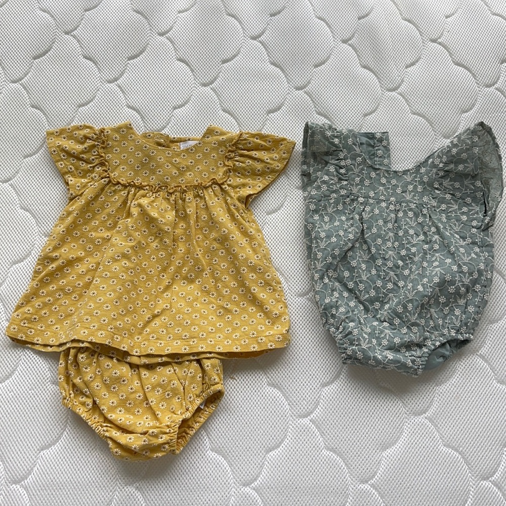 2 baby Zara outfits